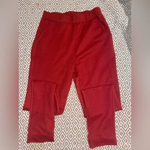 Burnt Orange Dress Pants with Pockets